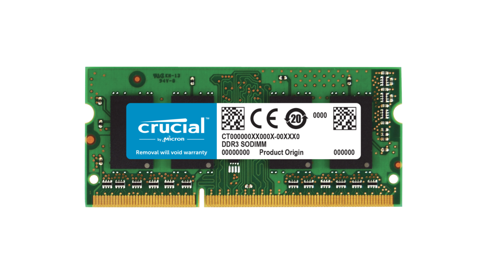 Crucial 4GB ECC Reg. DDR3 1333MHz Very LP Server RAM fo